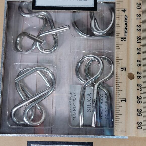 Studio Mercantile 4 Pk Mind Teaser Puzzles - NEW / SEALED - Picture 4 of 4